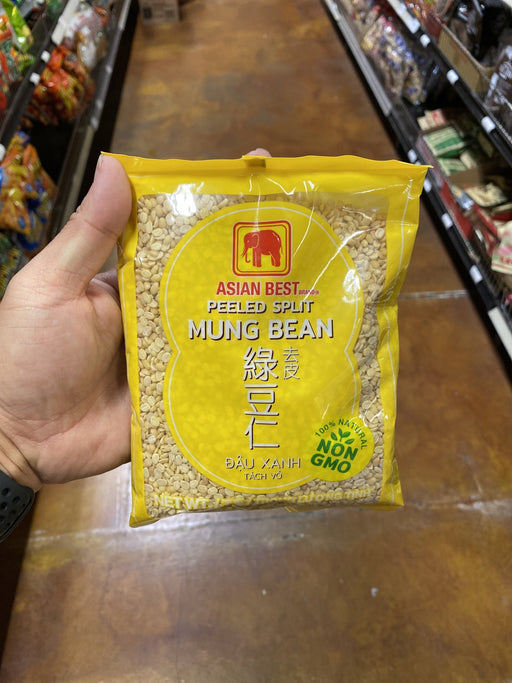 Asian Best Peeled Split Mung Bean, 14oz - Eastside Asian Market