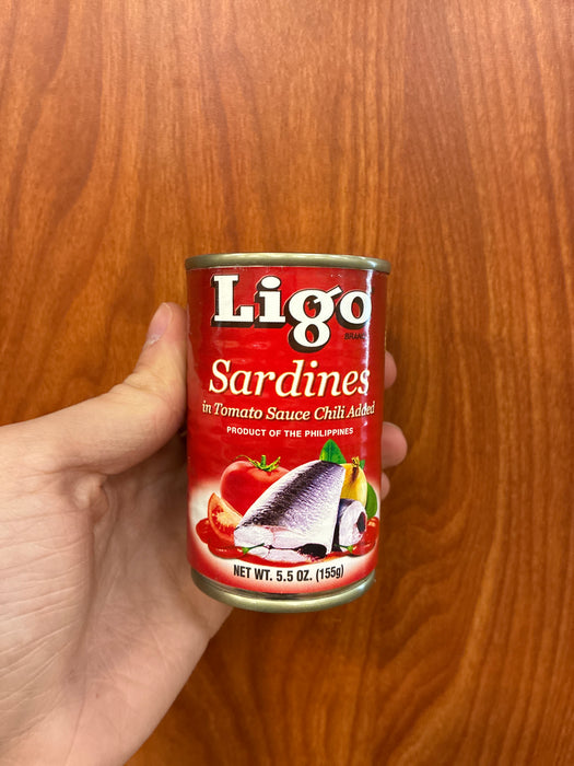 Ligo Sardine Hot-PHIL, 5.5oz