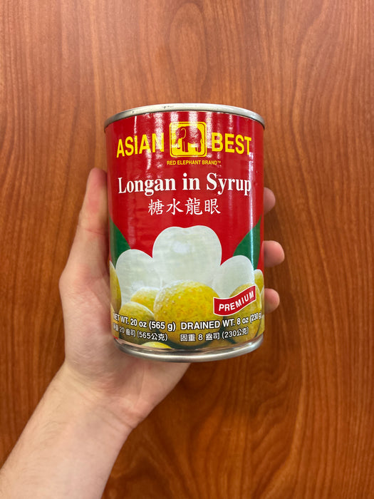 Asian Best Longan in Syrup, 20oz