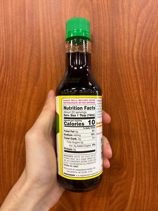 Kikkoman Ponzu Sauce Lime, 10.00 oz
