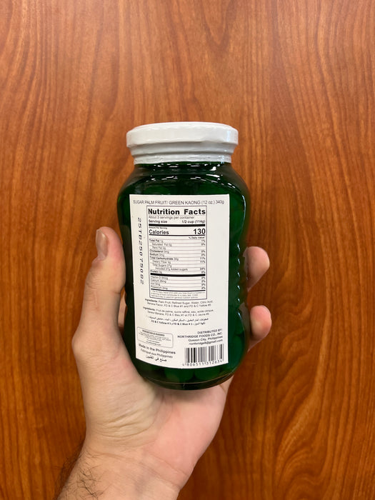 Indays Sugar Palm Green, 12oz
