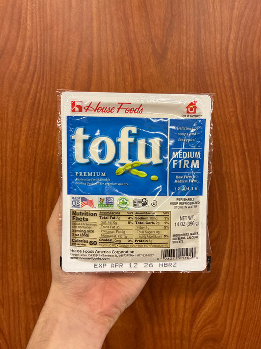 House Food To-Fu Reg, 14oz