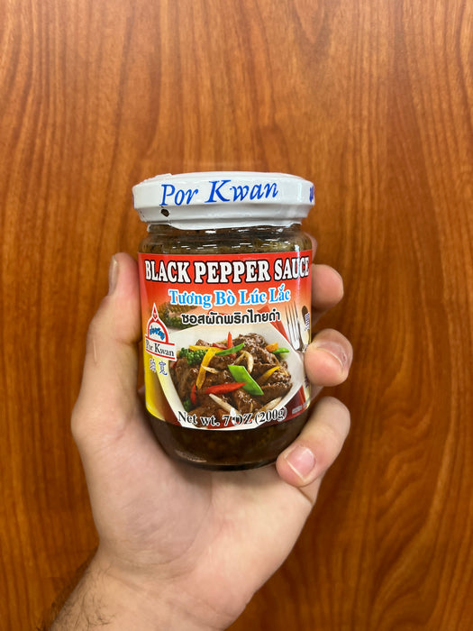 Por Kwan Black Pepper Sauce, 7oz