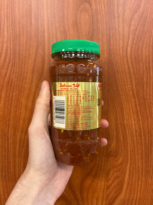 Huy Fong Sambal Oelec Chili Paste, 18oz