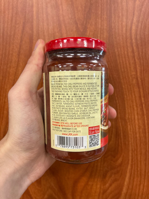 Lee Kum Kee Chili Bean Sauce, 13 oz