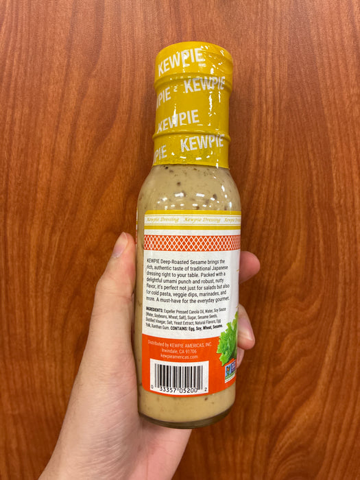 Kewpie Deep Roasted Sesame Dressing, 8oz