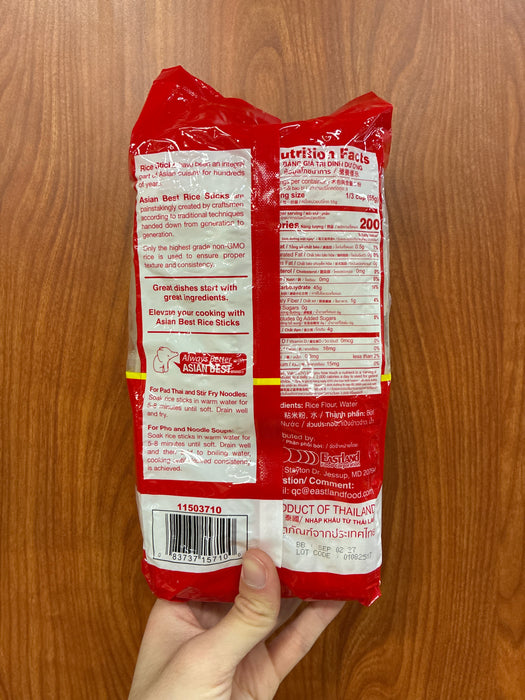 Asian Best Rice Noodle - XL, 16oz