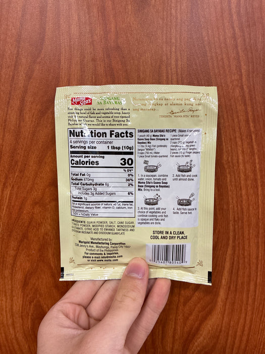 Mama Sita Guava Soup Base Mix, 40g