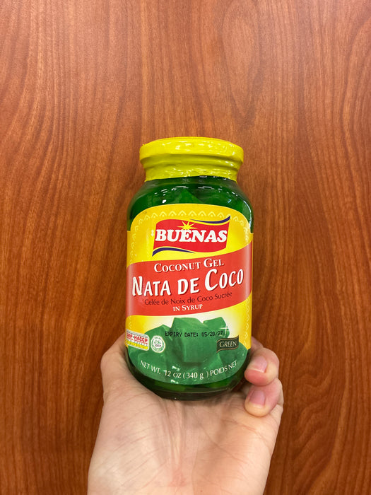 Buenas Nata De Coco Green, 12oz