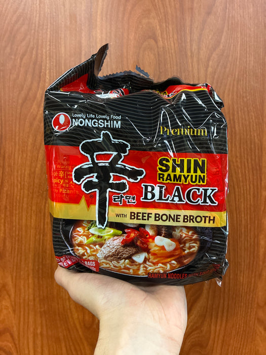 Nongshim Shin Black, 4pk