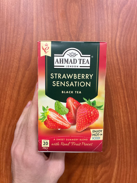 Ahmad Tea Strawberry Sensation, 20ct