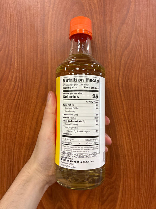 Marukan Rice Vinegar Seasoned, 24oz