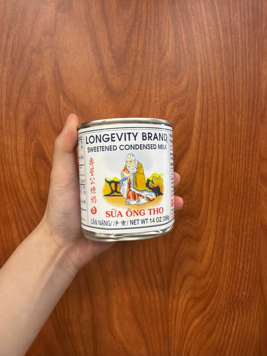 Longevity Sweetened Condensed Milk, 14oz