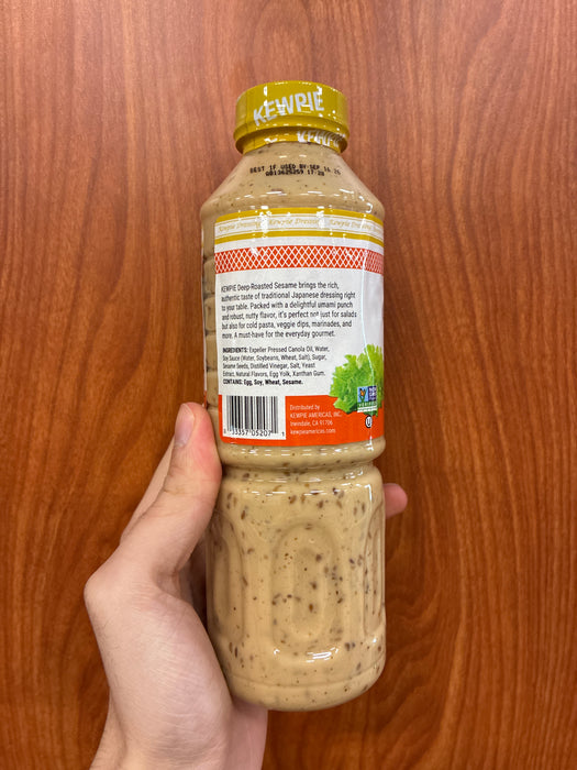 Kewpie Deep Roasted Sesame Dressing, 16.91floz