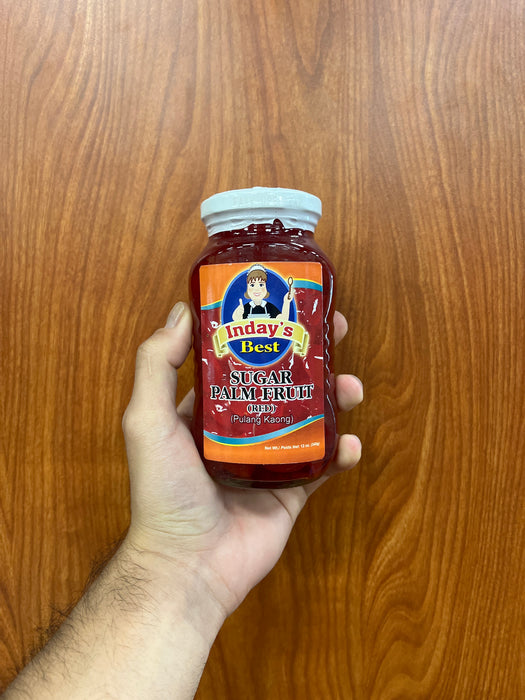 Indays Sugar Palm Red, 12oz
