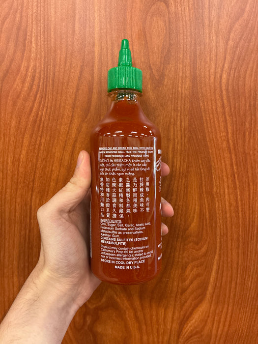 Huy Fong Sriracha Chili Sauce, 17oz