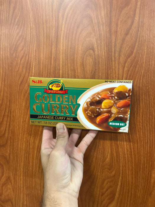 SB Golden Curry Sauce Mix JB-Med Hot, 8.46oz