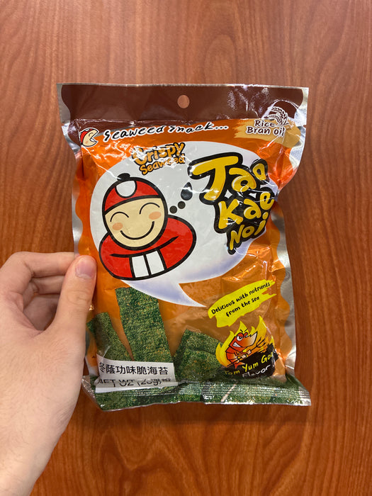 Taokaenoi Crispy Seaweed Tom Yum Flavor, 1.41oz