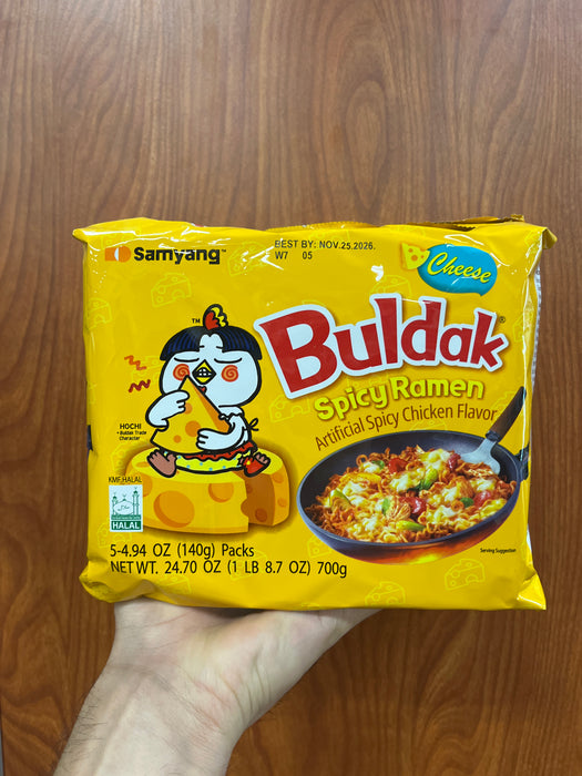 Samyang Hot Chicken Cheese Ramen, 5p