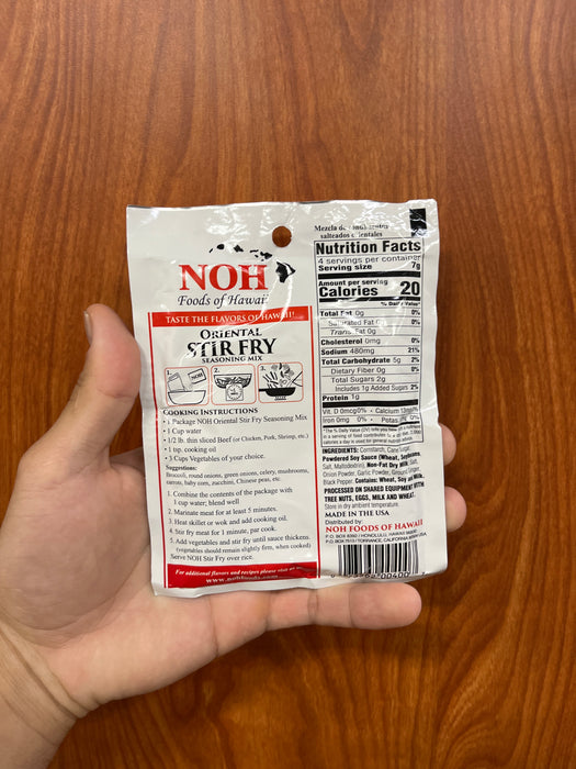 Noh Oriental Stir Fry Mix, 1oz