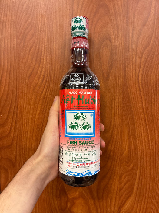 Viet Huong Three Crabs Fish Sauce, 24oz