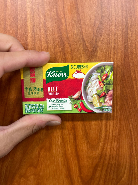 Knorr Beef Buillon Cubes, 6pc