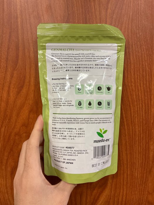 Maeda Genmai Cha Tea, 5.3oz