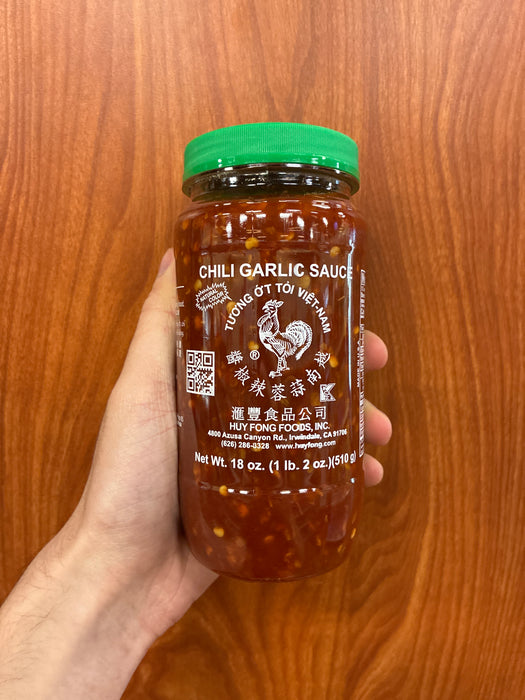 Huy Fong Fresh Chili Garlic, 18oz