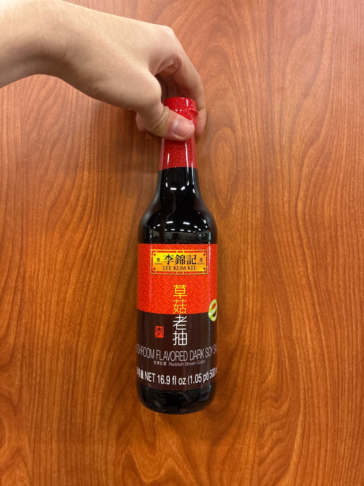 Lee Kum Kee Mushroom Flavored Dark Soy Sauce, 500ml