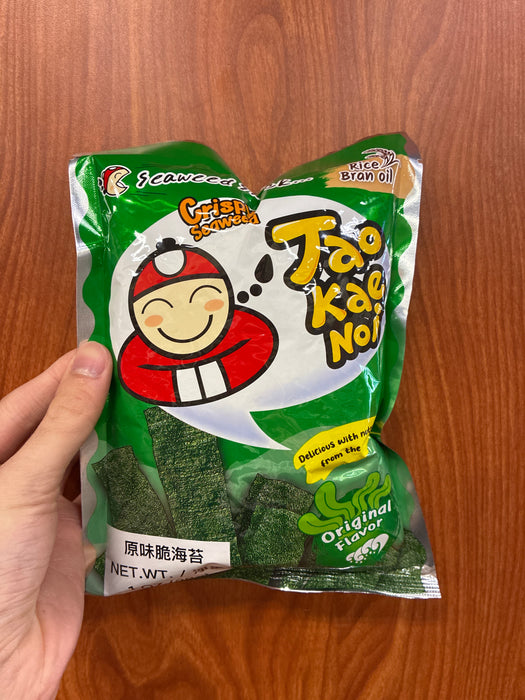 Taokaenoi Crispy Seaweed Original Flavor, 40g