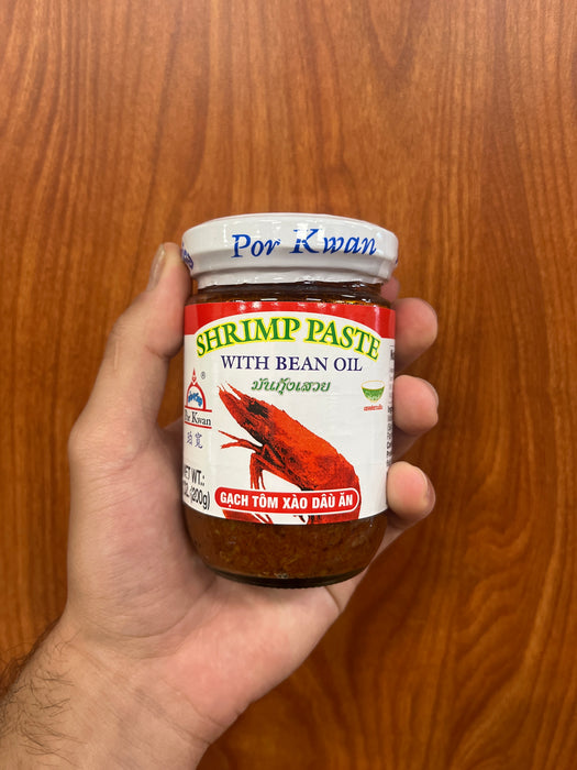 Por Kwan Shrimp Paste with Soy Bean Oil, 7oz