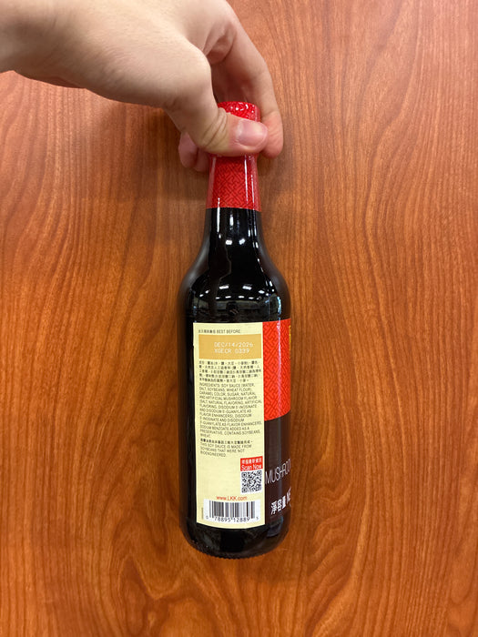 Lee Kum Kee Mushroom Flavored Dark Soy Sauce, 500ml