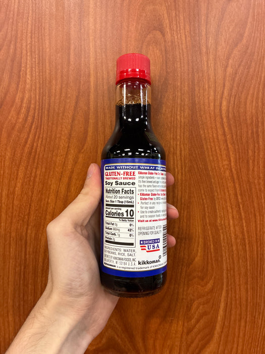 Kikkoman Gluten-Free Soy Sauce, 10oz