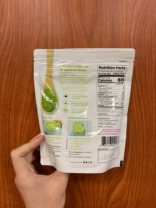 Matcha Love Sweetened Matcha Mix
