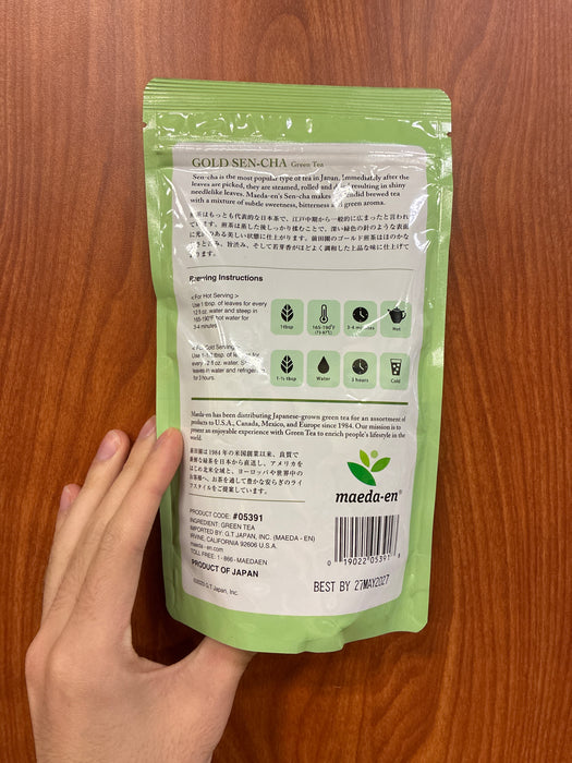 Maeda Sen Cha-Green Tea Gold, 5.3oz