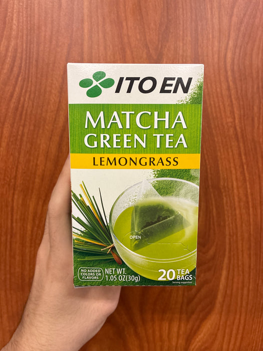 Itoen Green Tea Lemongrass, 1.05oz