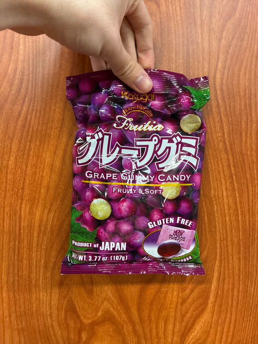 Kasugai Grape Gummy Candy, 4.76oz
