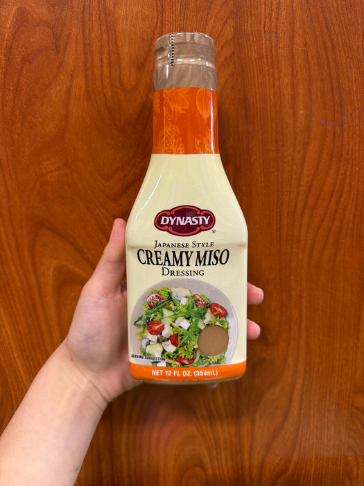 Dynasty Creamy Miso Dressing, 12oz