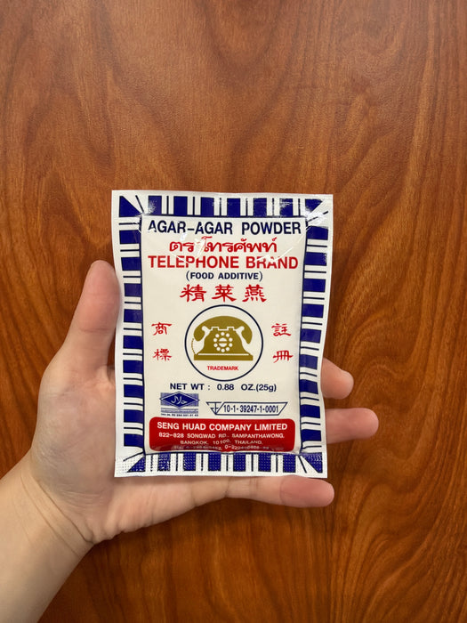 Telephone Agar Agar Powder, 25g