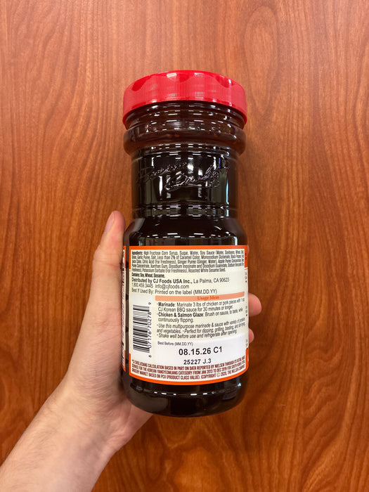 CJ Korean BBQ Sauce for Chicken and Pork, 840g