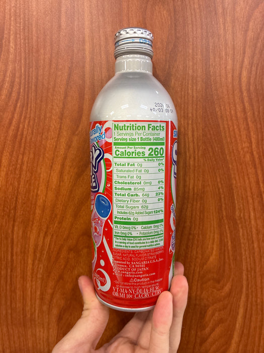 Sangaria Strawberry Ramune, 16.2oz