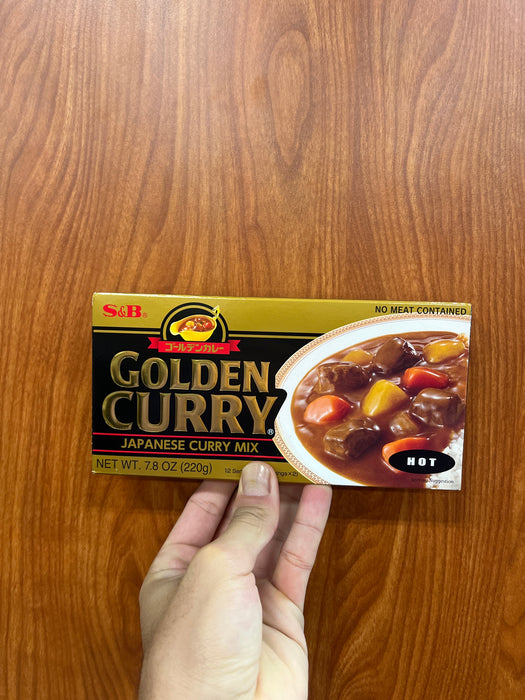 SB Golden Curry Sauce Mix Hot, 8.46oz