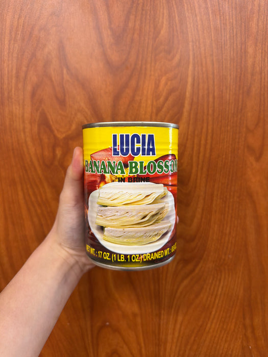 Lucia Banana Blossom in Brine 17 oz