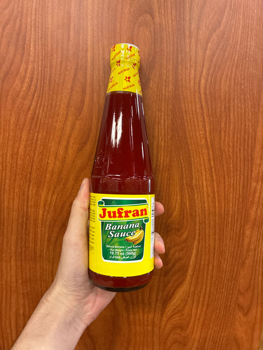 Jufran Banana Sauce-Reg, 19.76oz