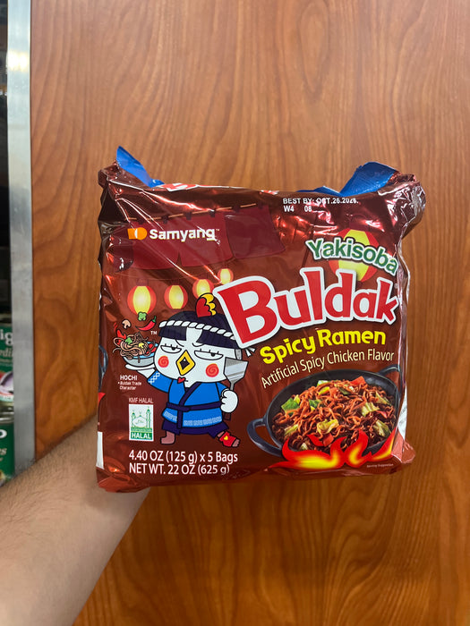 Samyang Bulkak Ramen Yakisoba, 5pk