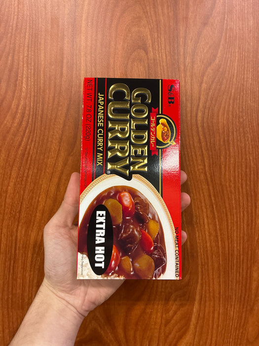 SB Golden Curry Sauce Mix Extra Hot, 8.46oz