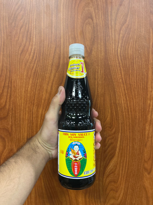 Healthy Boy Thin Soy Sauce - A, 23.5oz(700ml)