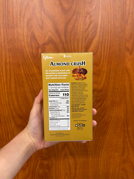 Glico Pocky Almond Crush, 1.45oz