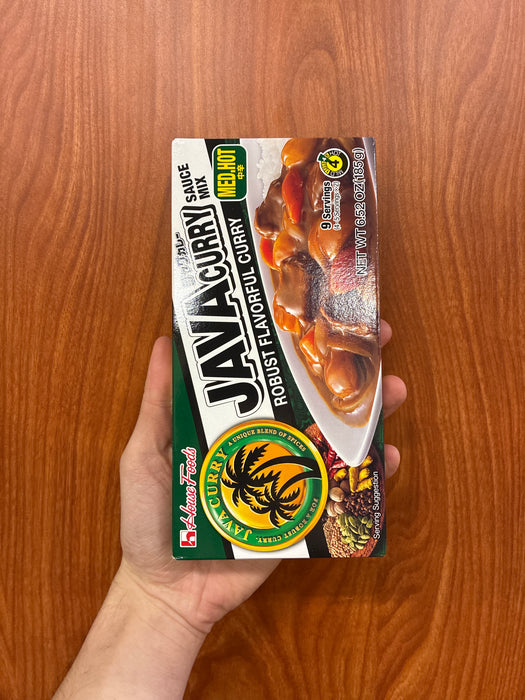 House Food Java Curry Med Hot, 7.76oz