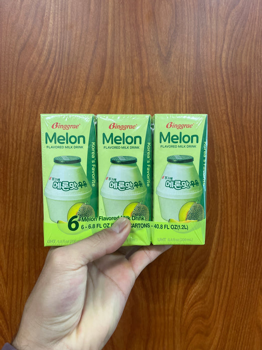 Bingrae Melon Milk, 6.8oz
